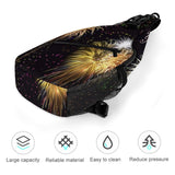 LZQPOEAS Happy New Year Sling Bag Casual Chest Bag Lightweight Crossbody Bag Hiking Daypack Fanny Pack Trendy Crossbody Shoulder Backpack Travel Chest Pack Sling Backpack for Men Women