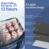 Maelstrom 75Can Soft Cooler Bag, Portable Beach Cooler with Flip-top Access