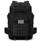 Maelstrom Tactical Backpack for Men, Water Resistant 40L Military Backpack, for Hiking, Camping, Gym with Molle System (Black)