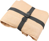 MAGARROW 40" Long Utility Luggage Straps with Buckle Adjustable (Black (4 - Pack), 1.5" Wide - 40" Long)