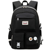 Makukke School Backpacks for Teen Girls - Laptop Backpacks 15.6 Inch College Cute Bookbag Anti Theft Women Casual Daypack,Black