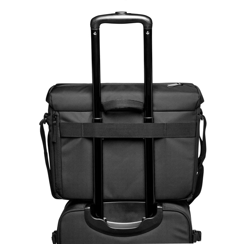 Manfrotto Advanced Messenger M III, Photography Bag for DSLR Cameras with Lenses, Camera Bag with Tripod Mount and Rain Cover, Photography Accessories