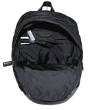 MARC JACOBS black quilted backpack M0011321, 11.5" (L) x 14" (H) x 4" (W)