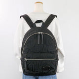 Marc Jacobs Nylon Quilted Backpack (Black), Large