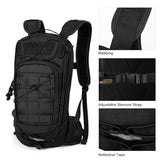 Mardingtop 10L Small Tactical Molle Hydration Backpack +2.5L Water Bladder