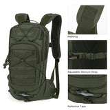 Mardingtop 10L Small Tactical Molle Hydration Backpack with 2.5L Water Bladder