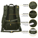 Mardingtop 25L Hiking Backpack,Lightweight Molle Tactical Backpack for Running,Hiking,Cycling,Motorcycle