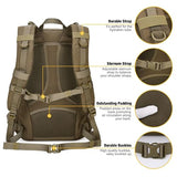 Mardingtop 25L Small Tactical Backpack +Molle Admin Tactical Pouch