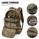 Mardingtop 25L Small Tactical Backpack +Molle Admin Tactical Pouch