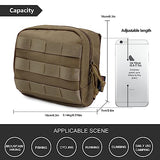 Mardingtop 25L Small Tactical Backpack +Molle Admin Tactical Pouch