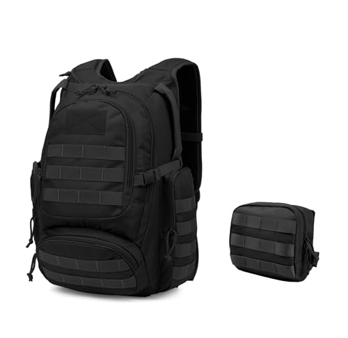 Mardingtop 25L Tactical Backpacks+Molle Admin Tactical Utility Pouch