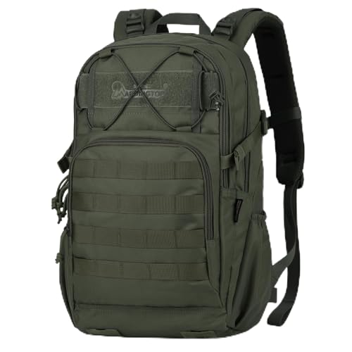Mardingtop 28L Tactical Backpack for Men, Molle Military Rucksack Daypack with YKK zippers for Hiking Travel Camping