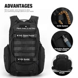 Mardingtop 28L Tactical Backpack for Men with 2.5 Liter Hydration Bladder for Hiking Camping