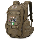 Mardingtop 28L Tactical Backpack for Men with Loop and Hook Patch, Molle EDC Motorcycle Backpacking Backpack for Hiking,Camping