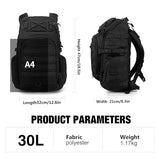 Mardingtop 30L Military Tactical Backpack for Men，Molle Rucksack EDC Daypack for Hiking,Travel,Camping, Hunting