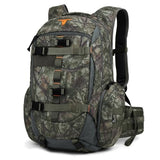 Mardingtop 40L Camo Hunting Backpack for Bow Rifle Gun，Large Capacity Tactical Hunting Day Pack with Rain Cover for Hunting Camping Hiking