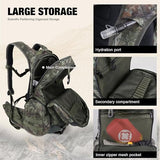 Mardingtop 40L Camo Hunting Backpack for Bow Rifle Gun，Large Capacity Tactical Hunting Day Pack with Rain Cover for Hunting Camping Hiking