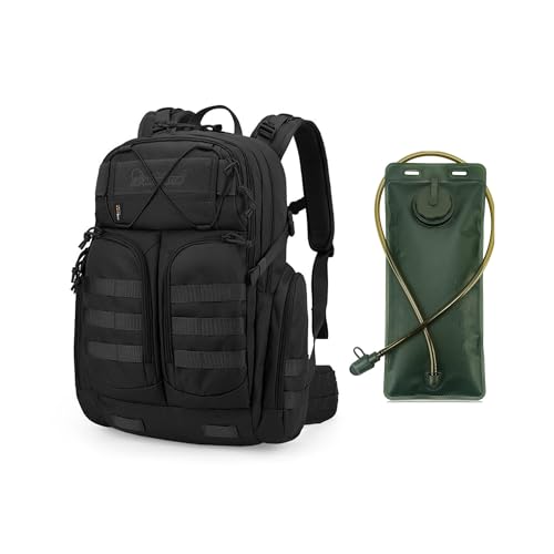 Mardingtop 40L Molle Tactical Cordura Backpack with 2.5 Liter Hydration Bladder