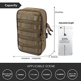 Mardingtop 50L Hiking Backpack+ Molle Tactical Utility Pouch