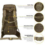 Mardingtop 50L Hiking Backpack+ Molle Tactical Utility Pouch