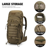 Mardingtop 50L Hiking Backpacking Backpack with 2.5 Liter Hydration Bladder