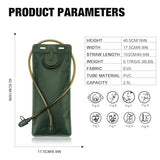 Mardingtop 70L Internal Frame Backpack + 2.5L Hydration Bladder