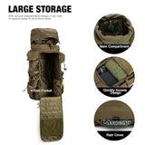 Mardingtop 70L Internal Frame Backpack + 2.5L Hydration Bladder