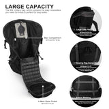 Mardingtop 90L Hiking Internal Frame Backpack with Rain Cover for Camping,Backpacking,Travelling,Hunting,Army Rucksack