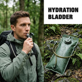 Mardingtop Hydration Bladder, 2.5 Liter Leak Proof Water Bladder,Military Hydration Pack Replacement for Hiking Biking Climbing Cycling Running Camping Backpack.