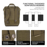 Mardingtop Molle Admin Pouch - EDC & Tactical Drawstring Utility Pouch