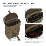 Mardingtop Molle Admin Pouch - EDC & Tactical Drawstring Utility Pouch