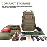 Mardingtop Small Military Tactical Backpack for Men 20L Molle Rucksack EDC Daypack for Hiking,Travel,Camping, Hunting