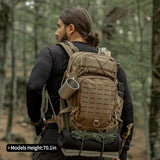 Mardingtop Small Military Tactical Backpack for Men,25L Molle Cordura Backpack for Hiking,Camping,Rucking
