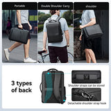 MARK RYDEN Slim Laptop Backpack for Men, 15.6 Inch Professional Waterproof Business Backpack with USB Port, 3-in-1 Work Backpack for Commuting, Office, and Daily Use