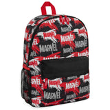 Marvel Avengers Backpack for Kids Teens Bookbag with Double Straps Daypack Backpacks for School Travel Sports Gifts for Boys (Red/Black)
