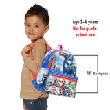 Marvel Captain America Mini Backpack Set - Bundle with 13" Avengers Small Backpack Plus Stickers, More | Captain America Mini Bag for Kids, Boys, Teens