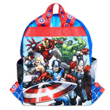 Marvel Captain America Mini Backpack Set - Bundle with 13" Avengers Small Backpack Plus Stickers, More | Captain America Mini Bag for Kids, Boys, Teens