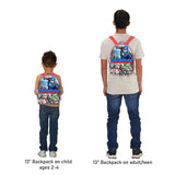 Marvel Captain America Mini Backpack Set - Bundle with 13" Avengers Small Backpack Plus Stickers, More | Captain America Mini Bag for Kids, Boys, Teens
