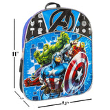 Marvel Mini Backpack 11" Bag | Avengers School Supplies for Kids