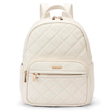 Marvolia Mini Backpack for Women - Vegan Leather Small Backpack Fashion Backpack Purse for Travel Work Shopping - White