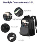 MATEIN 17 Inch Work Laptop Backpack, Large College Computer Bookbag with TSA Laptop Compartment, Water Resistant Business Travel Backpack with Anti Theft Pocket, Graduation Gifts for Men Women