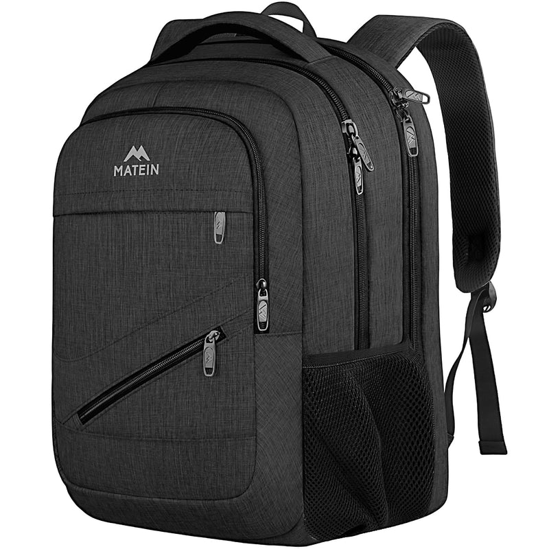 MATEIN 17 Inch Work Laptop Backpack, Large College Computer Bookbag with TSA Laptop Compartment, Water Resistant Business Travel Backpack with Anti Theft Pocket, Graduation Gifts for Men Women