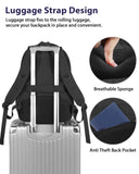 MATEIN 17 Inch Work Laptop Backpack, Large College Computer Bookbag with TSA Laptop Compartment, Water Resistant Business Travel Backpack with Anti Theft Pocket, Graduation Gifts for Men Women