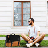 MATEIN Messenger Bag for School, 15.6 inch Mens Satchel Bag for College