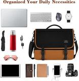 MATEIN Messenger Bag for School, 15.6 inch Mens Satchel Bag for College
