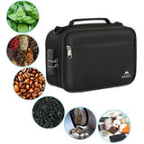 MATEIN Smell Proof Bag, Odor Proof Bags Stash Box Container with Combination Lock, Travel Storage Case with Detachable Shoulder Strap, Odorless Storage Bag Gifts for Men & Women