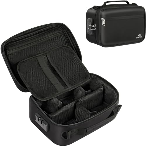 MATEIN Smell Proof Bag, Odor Proof Bags Stash Box Container with Combination Lock, Travel Storage Case with Detachable Shoulder Strap, | Backpacks4Less