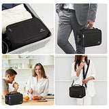 MATEIN Smell Proof Bag, Odor Proof Bags Stash Box Container with Combination Lock, Travel Storage Case with Detachable Shoulder Strap, Odorless Storage Bag Gifts for Men & Women