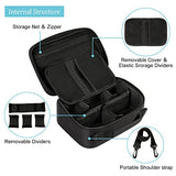 MATEIN Smell Proof Bag, Odor Proof Bags Stash Box Container with Combination Lock, Travel Storage Case with Detachable Shoulder Strap, Odorless Storage Bag Gifts for Men & Women