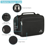 MATEIN Smell Proof Bag, Odor Proof Bags Stash Box Container with Combination Lock, Travel Storage Case with Detachable Shoulder Strap, Odorless Storage Bag Gifts for Men & Women